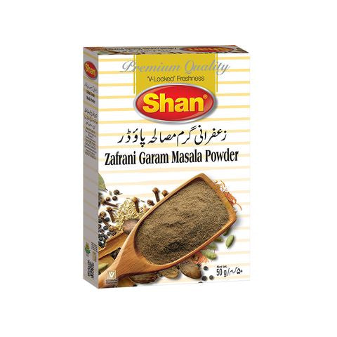 Shan Zafrani Garam M Pow 50g