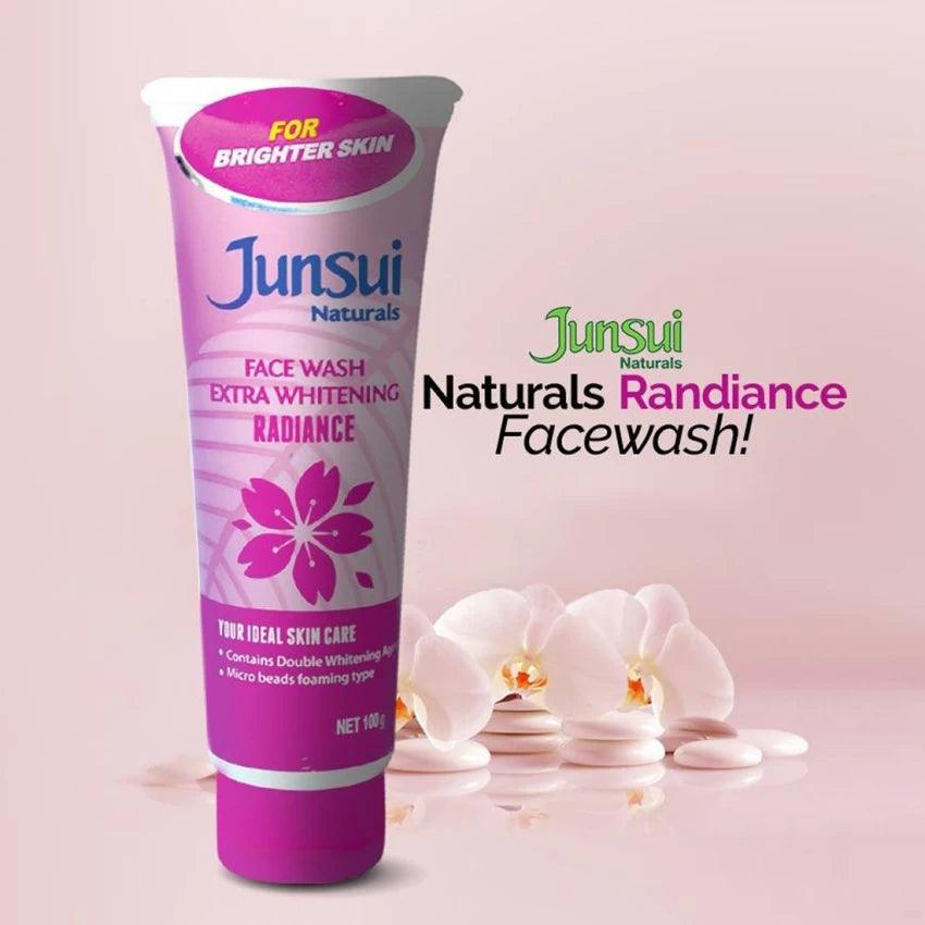 Junsui Radiance Face Wash 100g