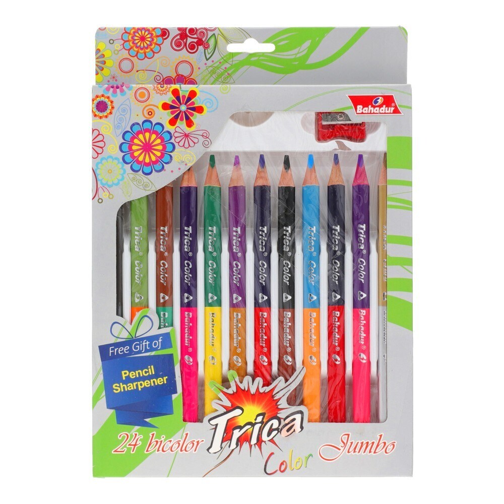 Bahadur Colour Pencils 24P