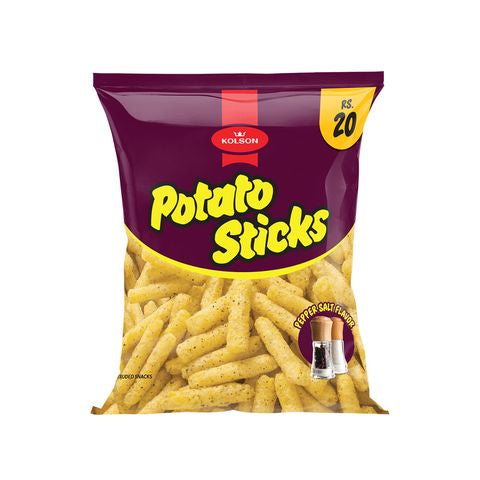 Kolson Potato Sticks Pepper Salt 16g