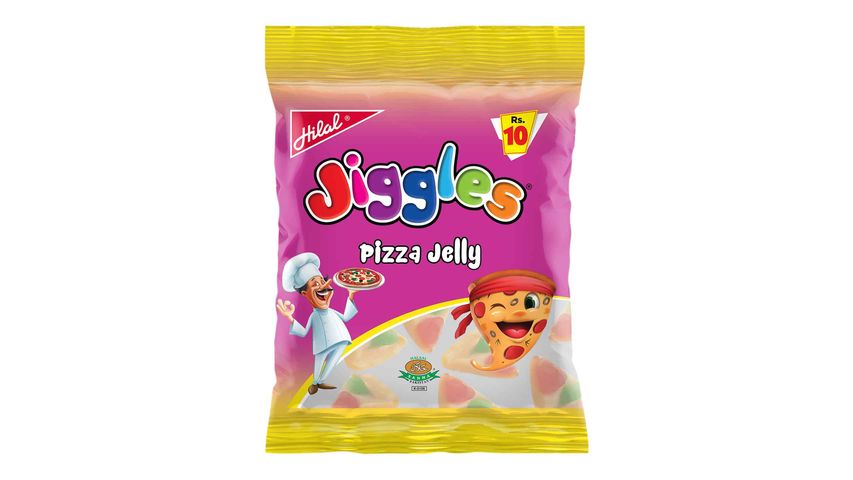 Hilal Jiggles Pizza Jelly 6g