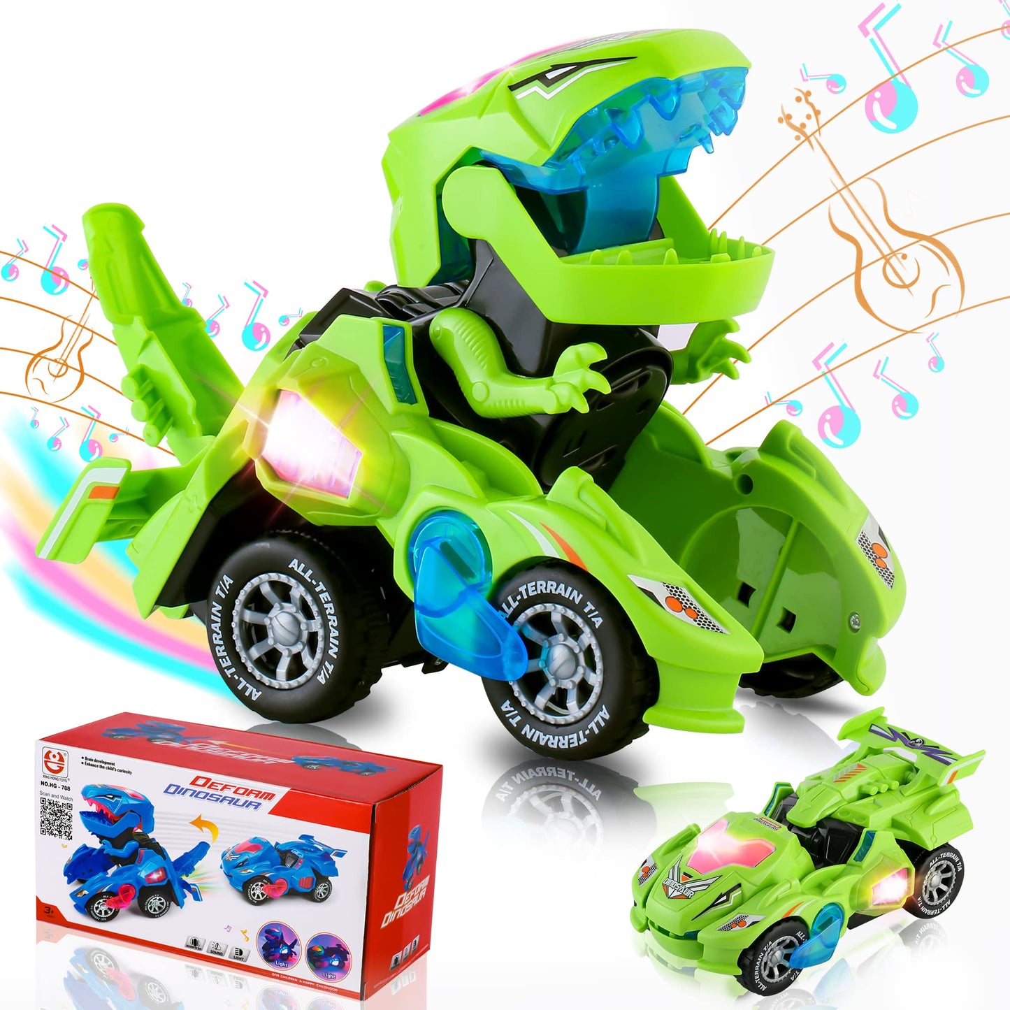 Dinosaur Toy Car
