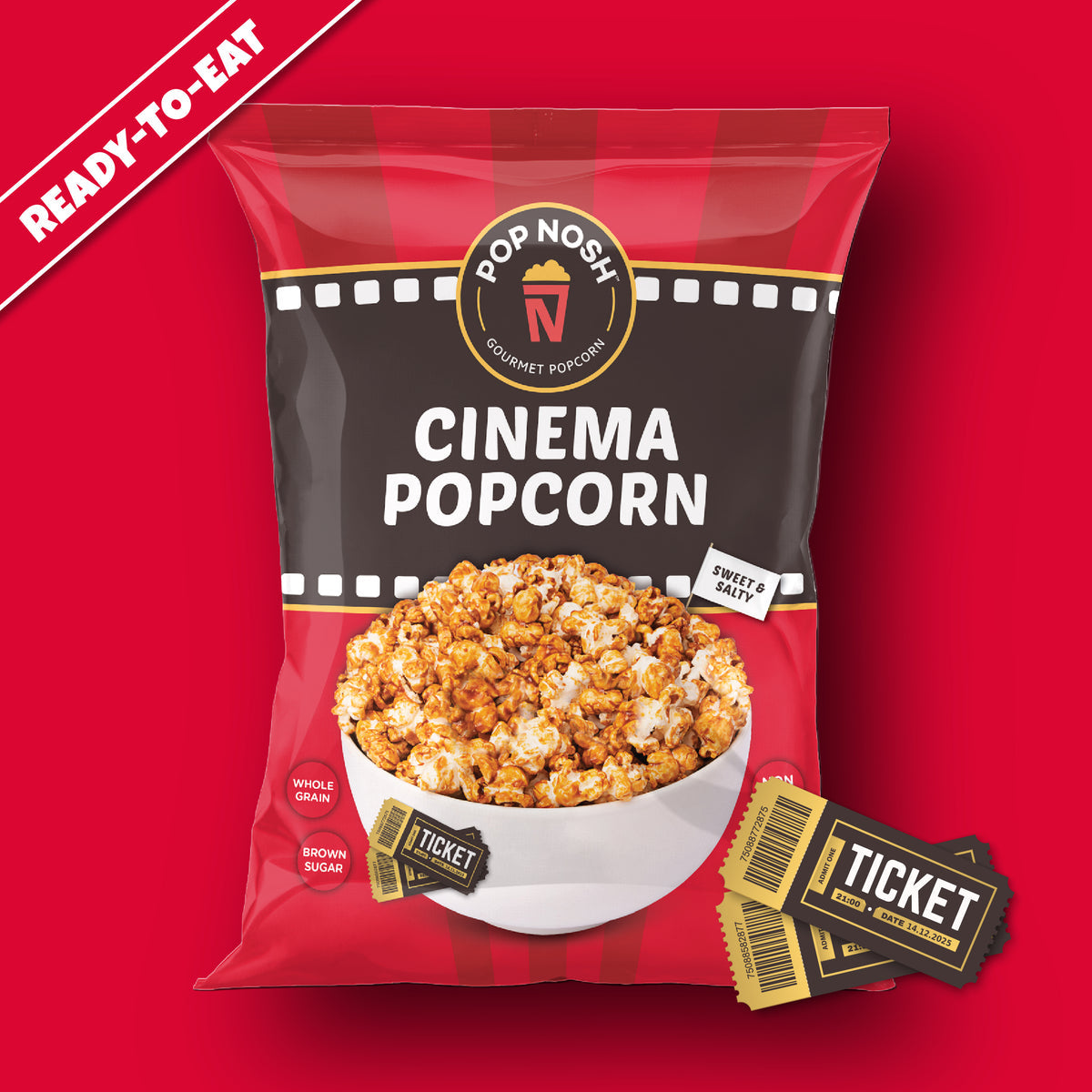 Pop Nosh Cinema Popcorn