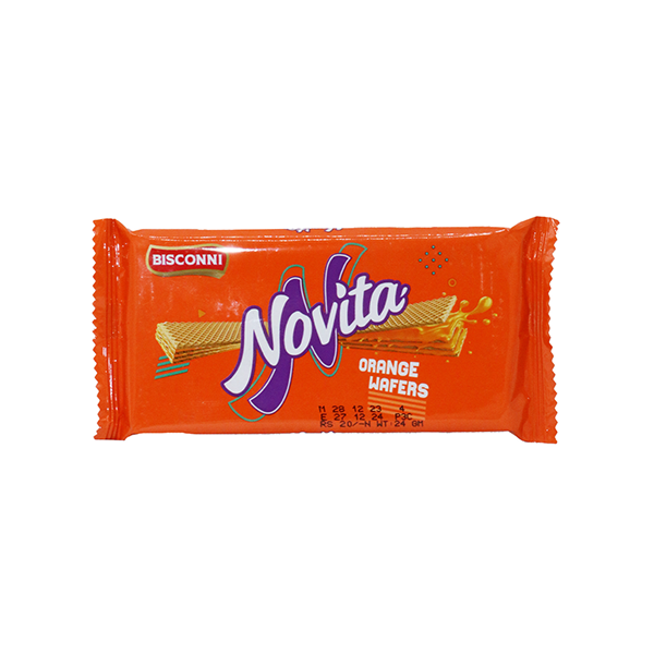 Bisconni Novita Orange Wafers 12g