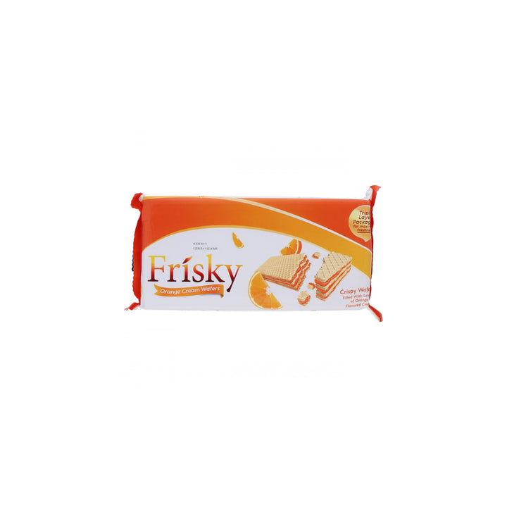 Frisky orange wafers