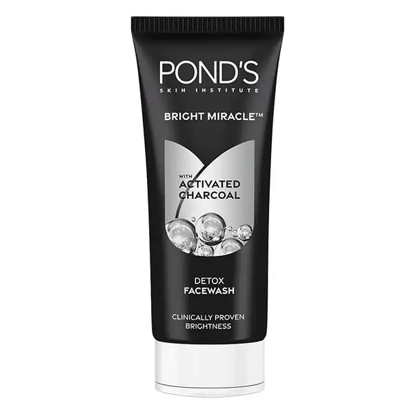Ponds Bright Miracle Charcoal Face Wash 100g