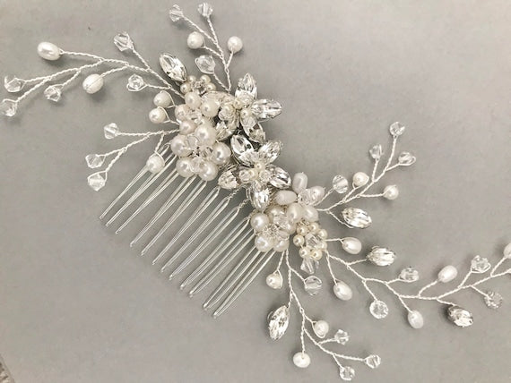 Hair Comb Crystal