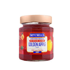 Mitchell`s Golden Apple Jam Diet 300g