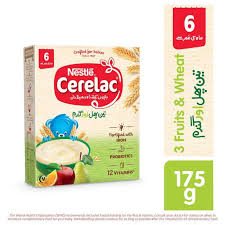 Cerelac 3 Fruit 6m 175g