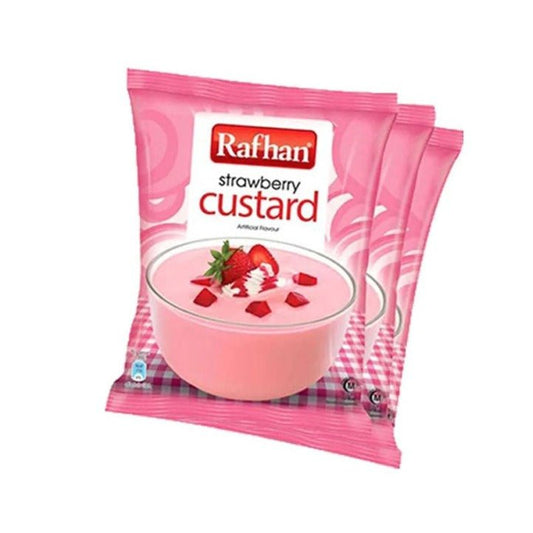 Rafhan Strawberry Custard 45g