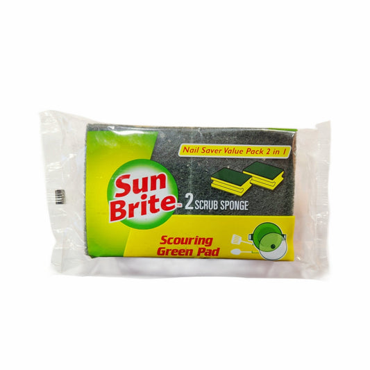 Sun Brite 2 Scrub Sponges