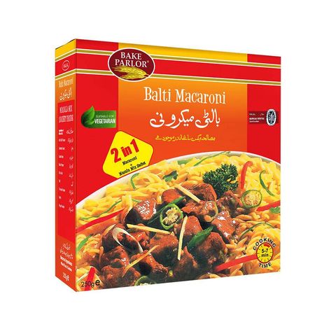 Bake Parlor Balti Macaroni 250g