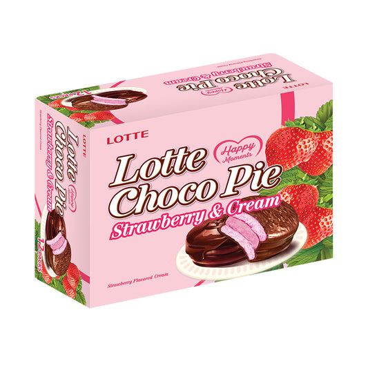 Lotte Choco Pie strabery