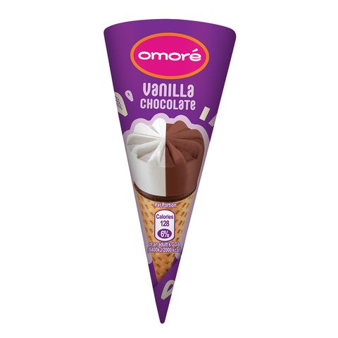 Omoro Vanilla Chocolate Cone 80ml