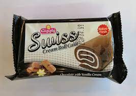 Giggly Swiss Cream Roll Cake 24g