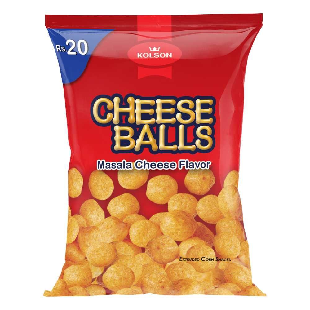 Kolson Cheese Balls Masala Flvr 13g