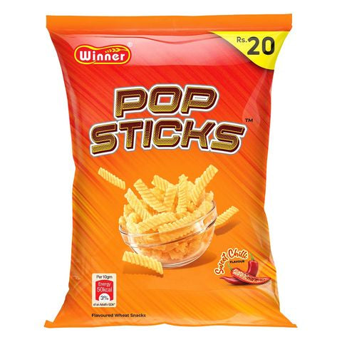 Pop Sticks 10g Sweet Chilli