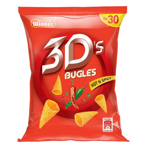 Winner 3D`s Bugles Hot&Spicy 21g