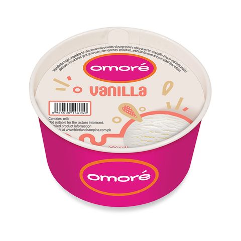 Vanilla cup omore