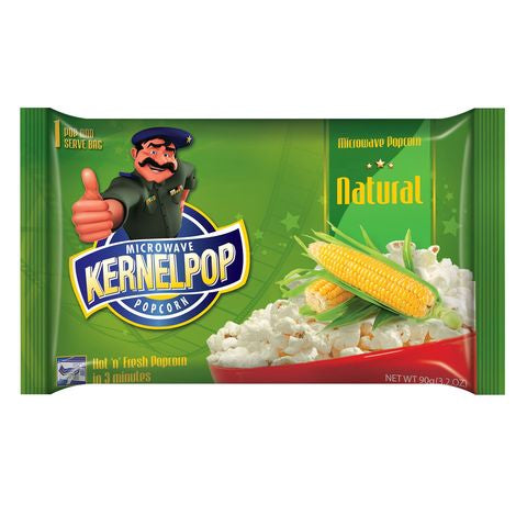Microwave Kernelpop Pop Corn Natural Flvr 90g