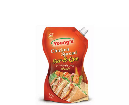 Youngs Chicken Spread BBQ 200ml