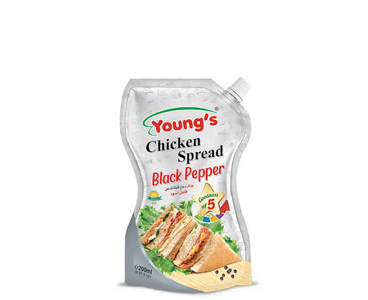 Youngs Chkn Spr Black Peper200ml