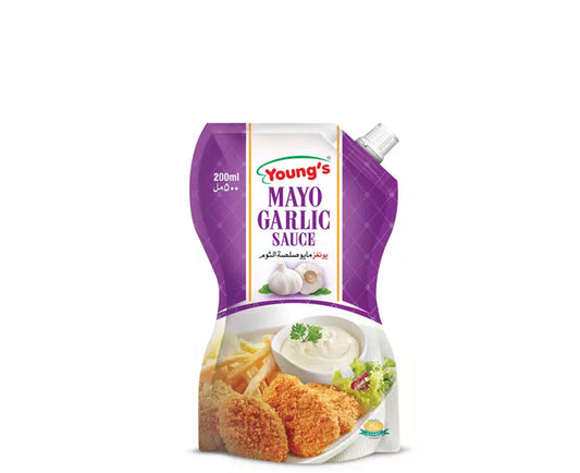 Youngs Mayo Garlic Sauce 200ml