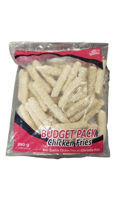 BudGET PACK Chicken Fries 990 GM