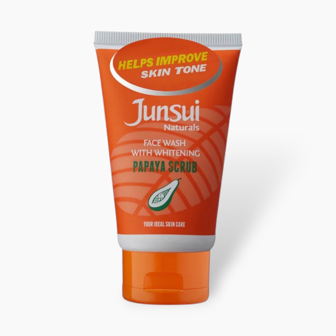 Junsui Papaya Scrub Face Wash 50g
