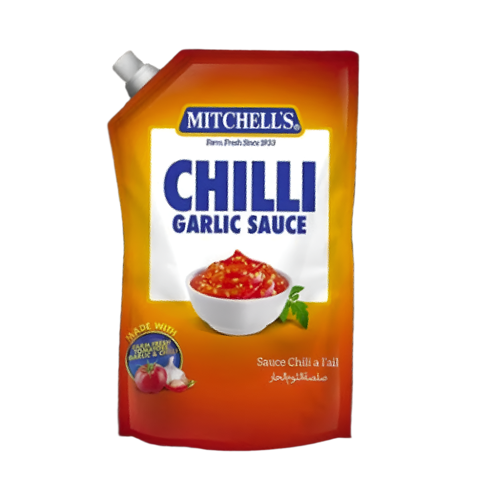 Mitchell`s Green Chilli Sauce 400g