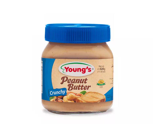 Youngs Peanut Butter Crunchy 320g