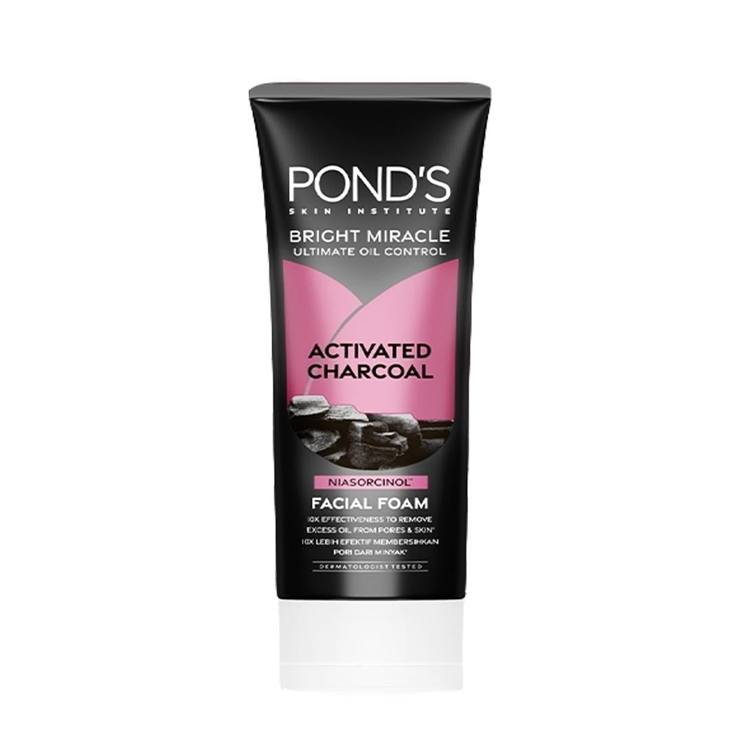 Ponds Bright Miracle Charoal Face Wash 50g