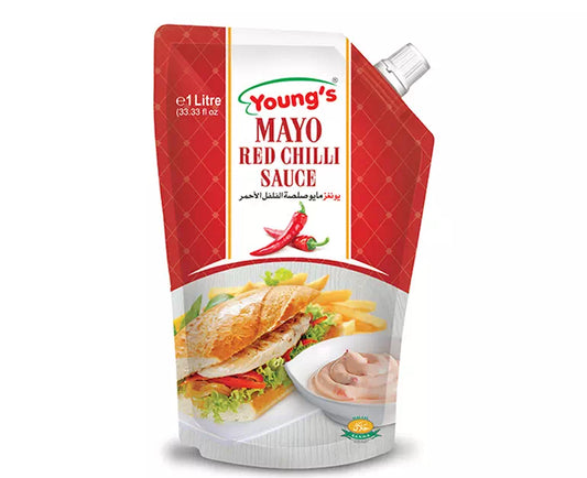 Youngs Mayo Red Chilli sous