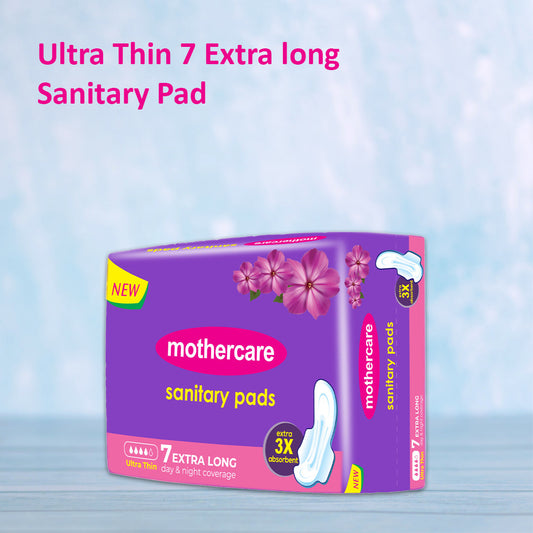 Mothercare Sanitary Pads Extra Long 7Pc