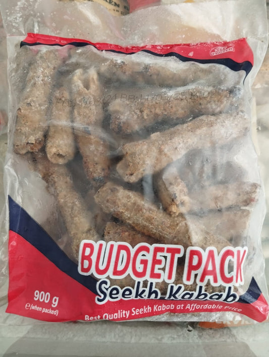 BudGET PACK CHICKEN  SEEKH KABAB 900 GM
