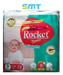 Rocket Pampers XL N5