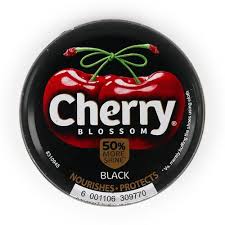 Cherry Blossom Black Polish