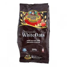 Natures White Oats 200g
