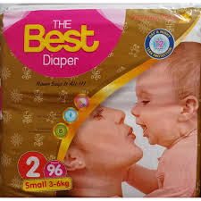 B&B Diapers Small 2/96D