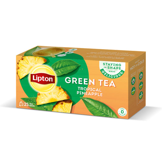 Lipton Green Tea Tropical Pineapple 25 T Bags