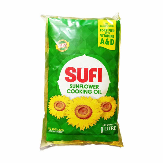 Sufi Sunflower Cooking Oil 1Ltr